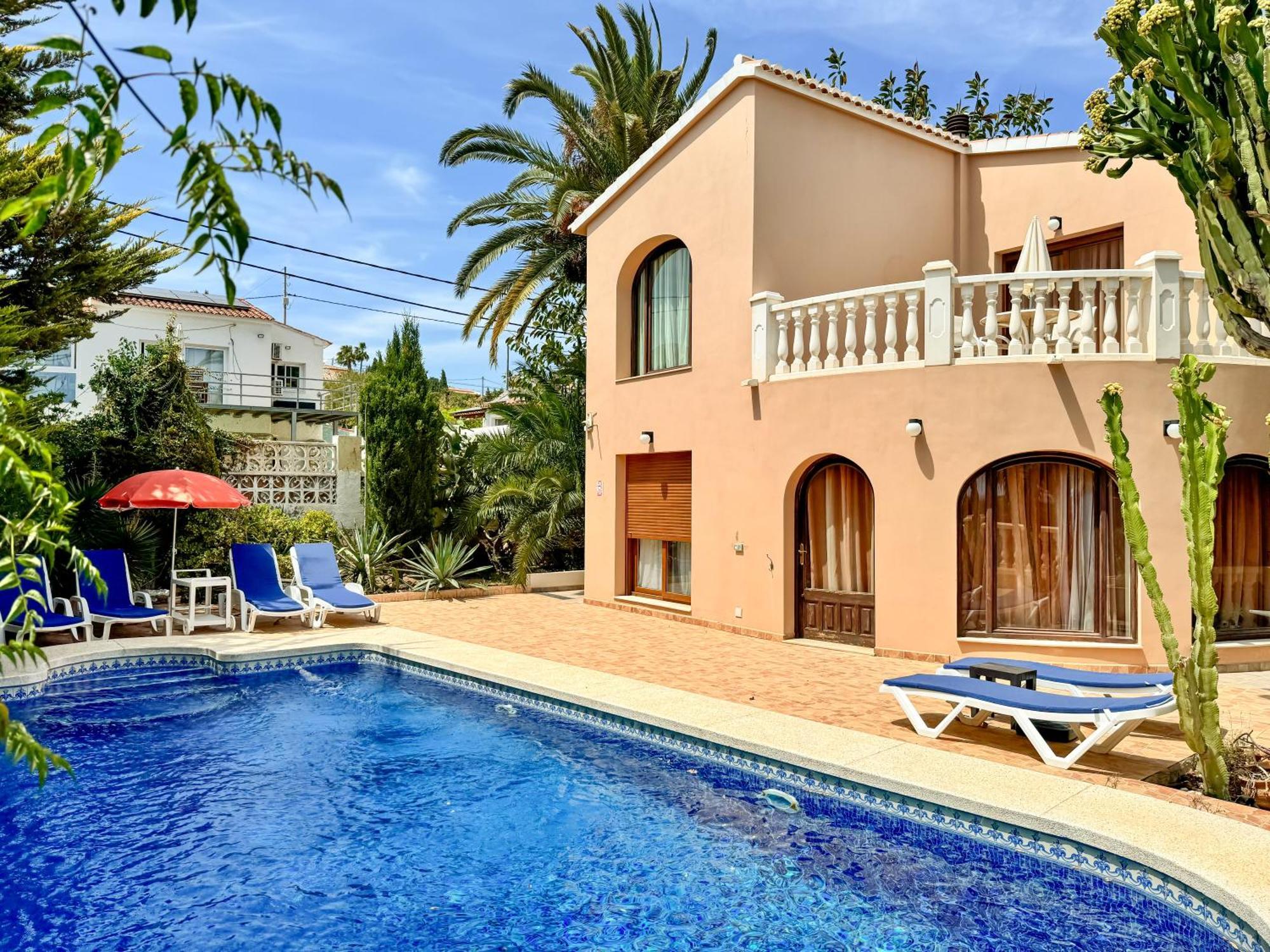 La Amistad Apartamento En Chalet Con Piscina Compartida Calpe Exteriör bild