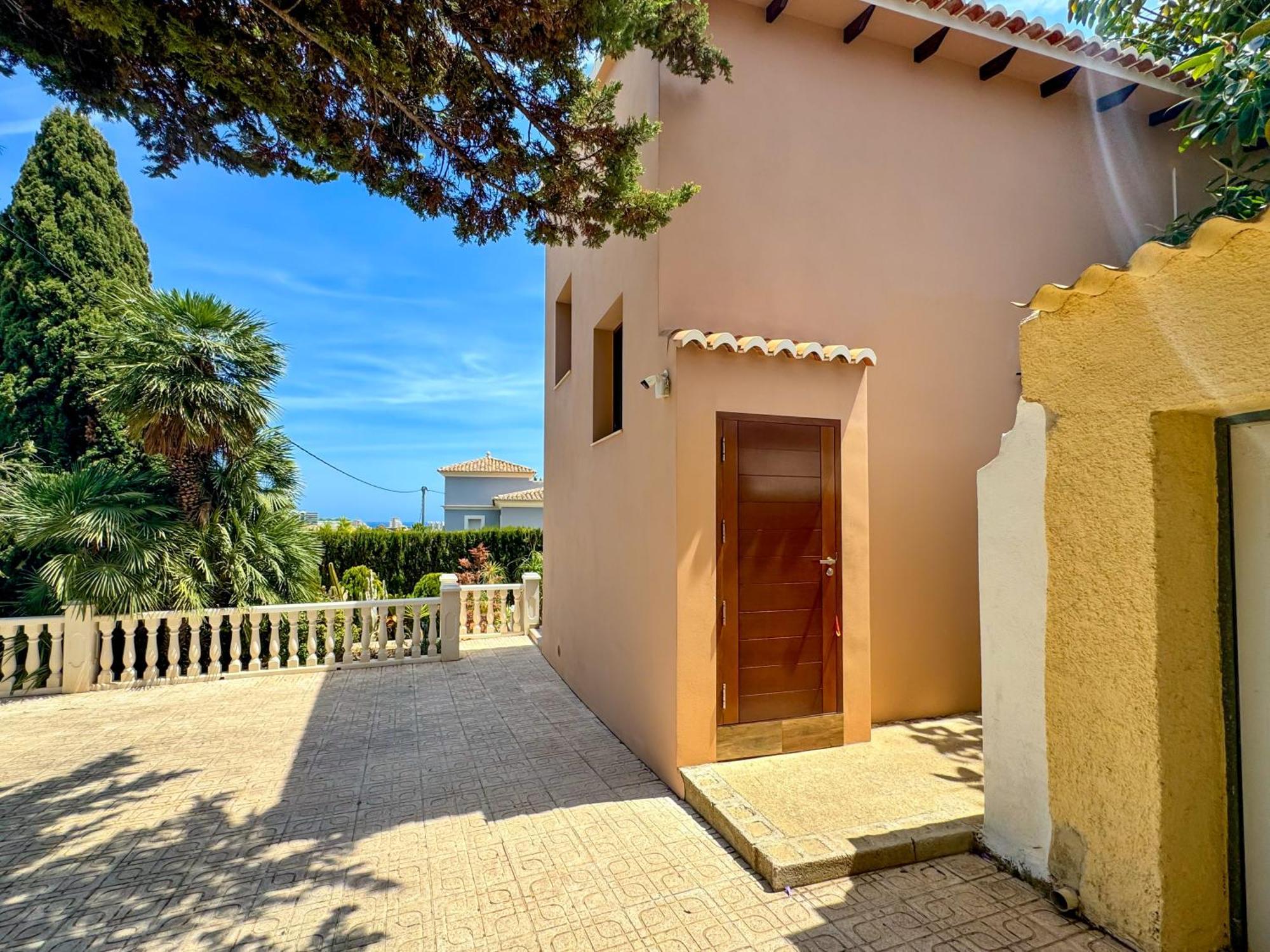 La Amistad Apartamento En Chalet Con Piscina Compartida Calpe Exteriör bild